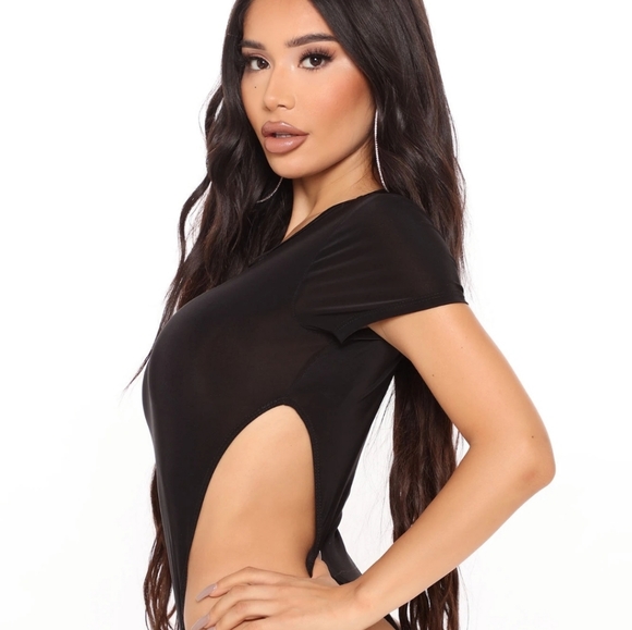 Fashion Nova Cut It High Bodysuit - Picture 9 of 12